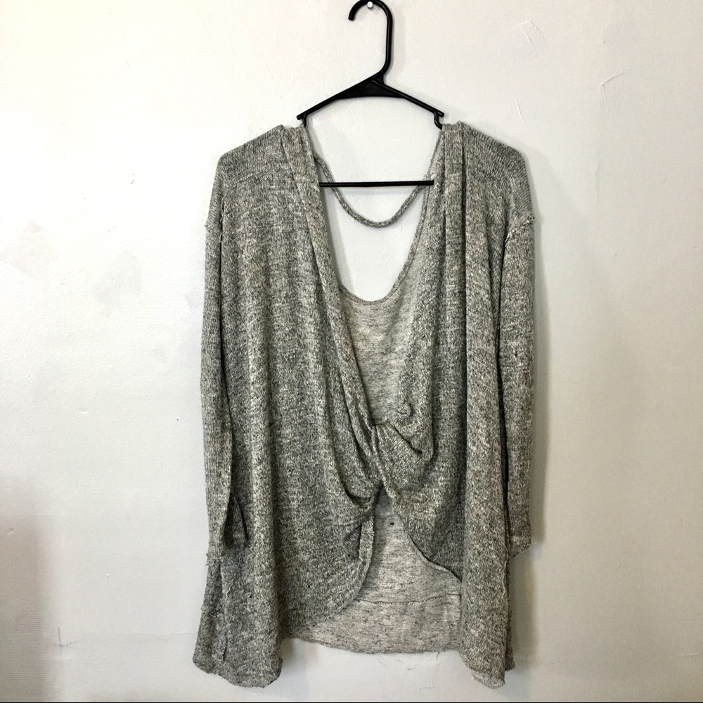 Grey sweater